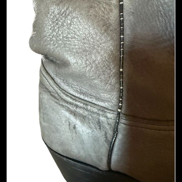 Abilene Western Cowboy Leather Men Boots Size 9.5D main image 9